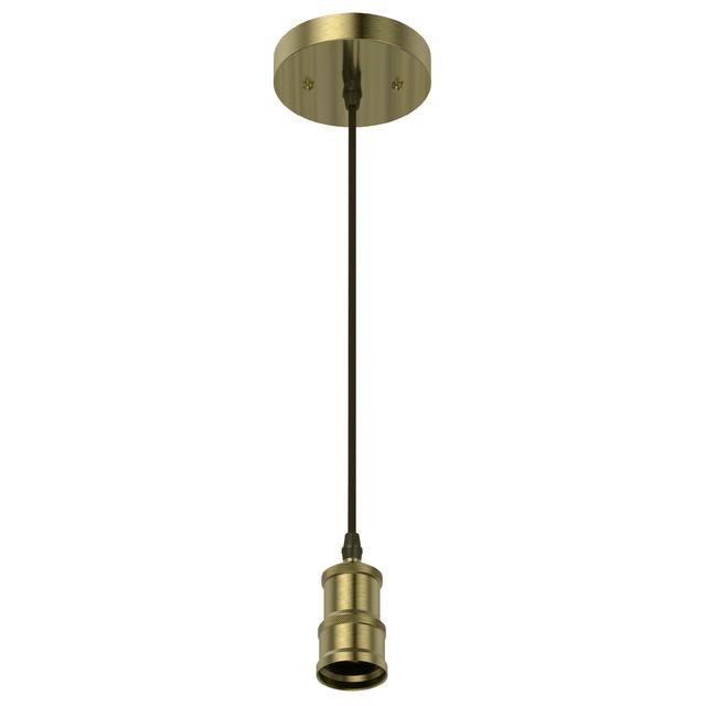 GE Vintage Style Soft Gold Pendant Fixture