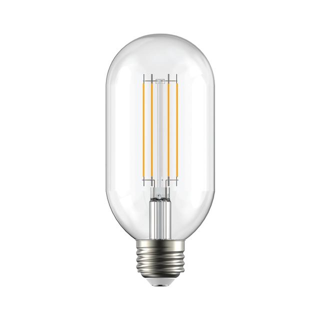 GE Relax HD LED 60 Watt Replacement, Soft White, T18 Deco - Tubular Bulbs (2 Pack)