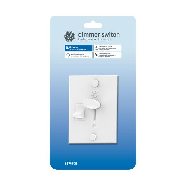 GE Undercabinet Dimmer Switch Light Control Accessory, 1-Pack