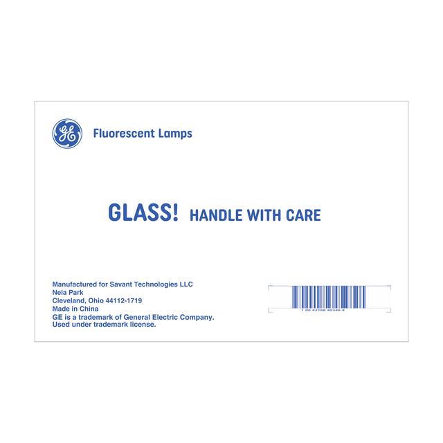 GE Bright White 40 Watt 22.99 Inch T12 2G13 Base Fluorescent Tube 1 Pack