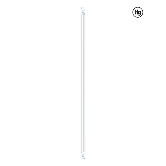 GE Cool White 110 Watt 96 Inch T12 R17d Base Fluorescent Tube 2 Pack