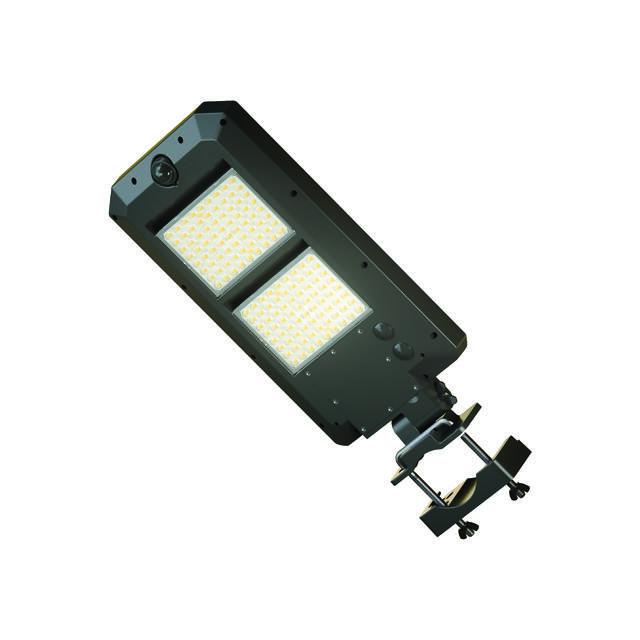 GE Outdoor Security Solar Streetlight, Adjustable Lights, Dusk to Dawn and Motion Sensor, 5000 Lumens