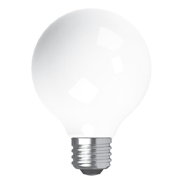 GE Classic/LED Core LED 60 Watt Replacement, Soft White, G25 Vanity - Globe Bulbs (1 Pack)