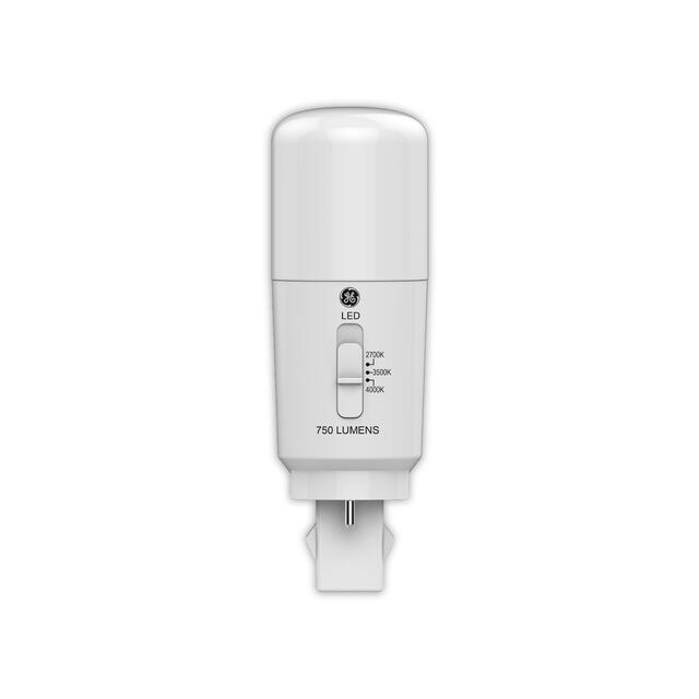 GE Plug-in LED T12 Light Bulb, 13 Watt Replacement, 2-Pin GX23-2