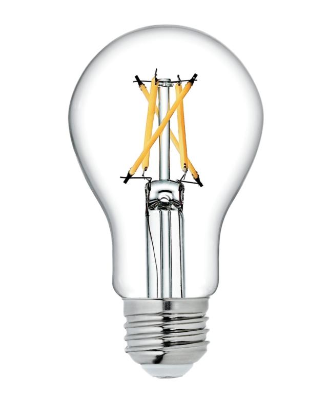 GE Refresh HD A19 LED Light Bulbs, General Purpose Bulbs, 60 Watt Replacement, Cool Daylight (4 Pack)