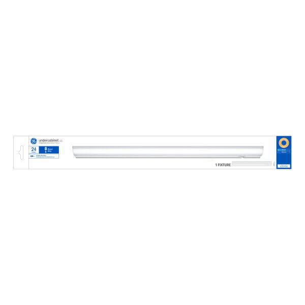 GE Undercabinet LED Warm White 17W LED Direct Wire 24in Integrated Light Fixture