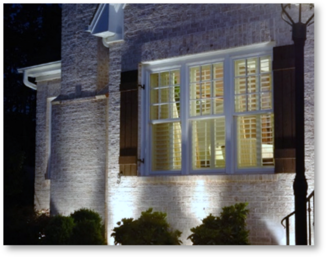 GE Outdoor Style Security PAR38 LED Floodlight, 150W Replacement Light Bulb, 5 White Tone Selection (2 Pack)