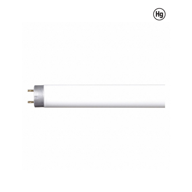 GE Cool White 28.4 Watt 48 Inch T8 G13 Base Fluorescent Tube 1 Pack