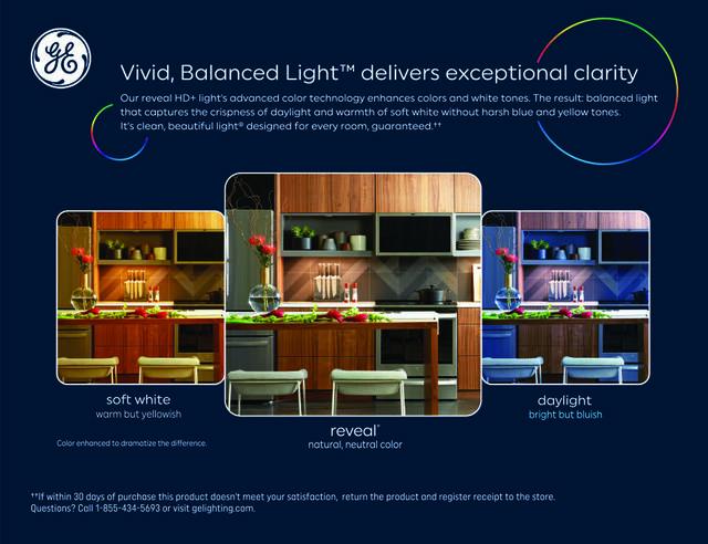 GE Reveal HD+ LED 60 Watt Replacement, Reveal, G25 Vanity - Globe Bulbs (2 Pack)