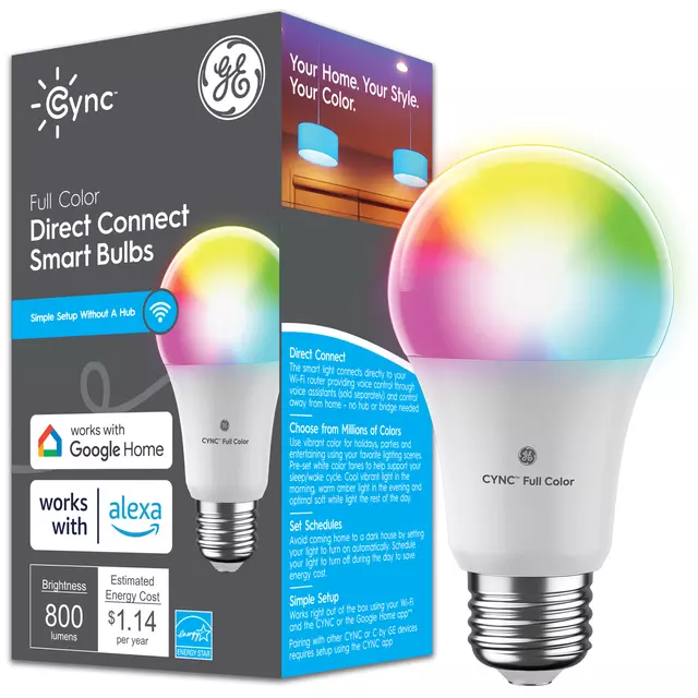 Cync Full Color Direct Connect LED A19