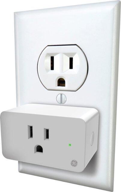 GE Cync Indoor Smart Plug, Smart Outlet Control, WiFi Outlet, Works with Alexa and Google Home (3 Pack)