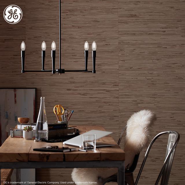 GE White Filament LED 60 Watt Replacement, Daylight, B11 Decorative Bulbs (3-Pack)