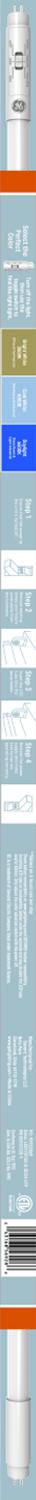 GE Color Select LED 39 Watt Replacement, T5 LED Tube Bulb (1 Pack)