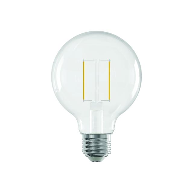 GE Reveal HD+ LED 40 Watt Replacement, Reveal, G25 Vanity - Globe Bulbs (2 Pack)