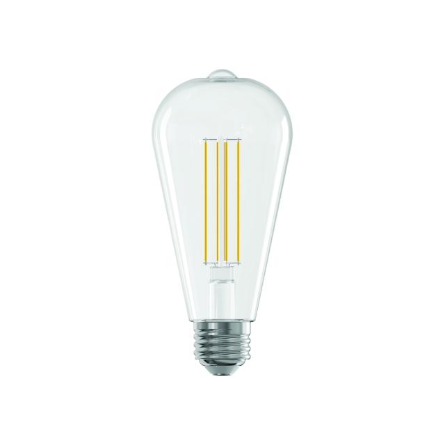 GE Reveal HD+ LED 60 Watt Replacement, Reveal, ST19 Edison Bulbs (2 Pack)