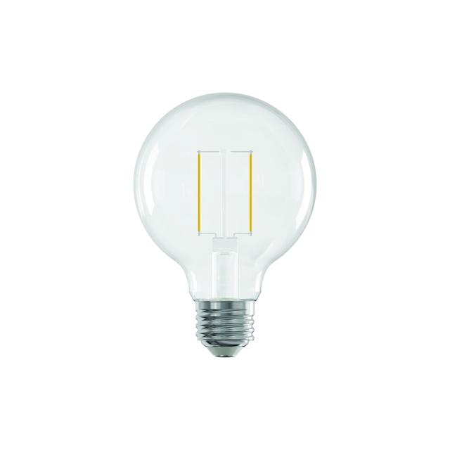 GE Reveal HD+ LED 40 Watt Replacement, Reveal, G25 Vanity - Globe Bulbs (2 Pack)