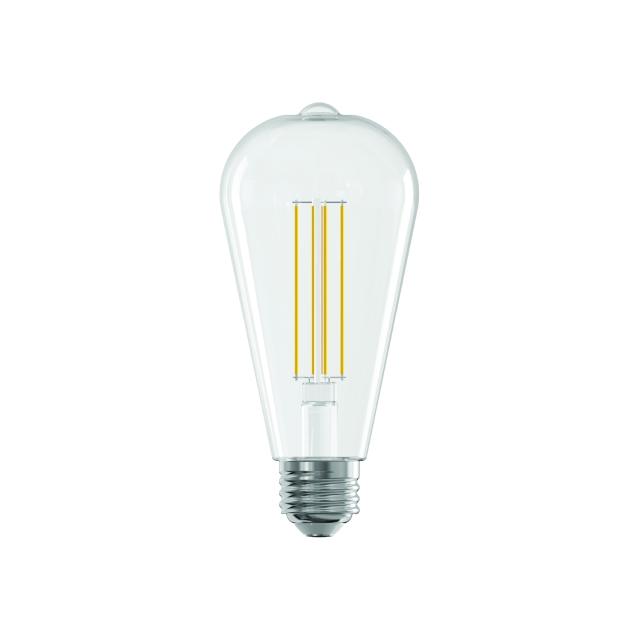GE Reveal HD+ LED 60 Watt Replacement, Reveal, ST19 Edison Bulbs (2 Pack)