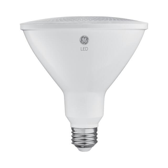 GE PAR38 LED Light Bulb, Outdoor Floodlight 5-Color Options Security Spotlight, Medium Base (1 Pack)