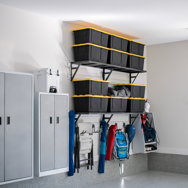 GE Ultra Bright LED Shop Light Fixture with Motion Sensor, Linkable Plug-In Utility Light, 48in