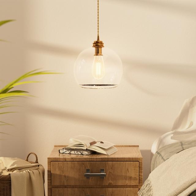 GE Light + Form Silver Filament Soft White 40W ST19 (2 bulbs)