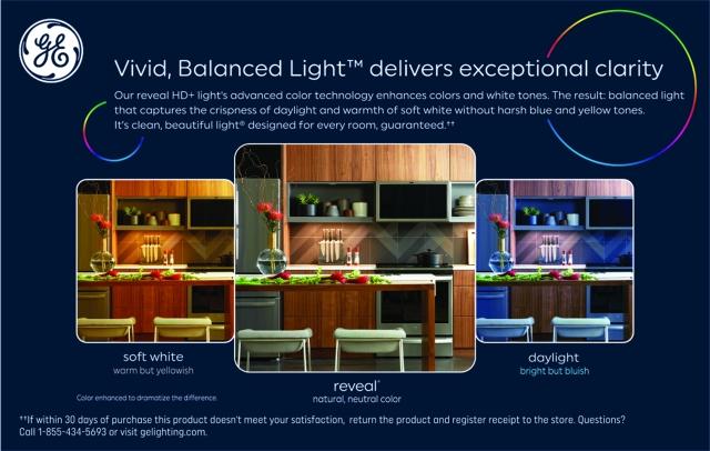 GE Reveal HD+ LED 75 Watt Replacement, Reveal, PAR30 Indoor Floodlight Bulbs (2 Pack)