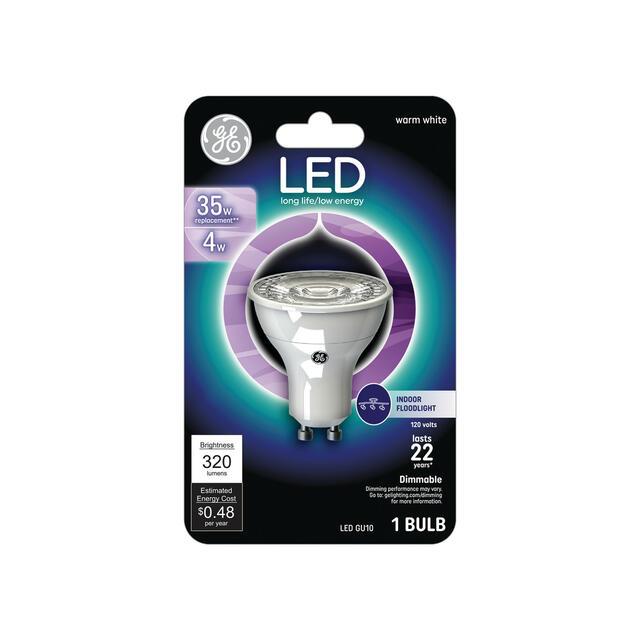 GE Classic LED 35 Watt Replacement, Warm White, PAR16 Indoor Floodlight Bulb (1 Pack)