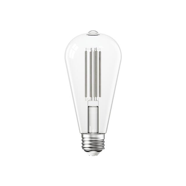 GE Light + Form Silver Filament Daylight 40W ST19 (2 pack)