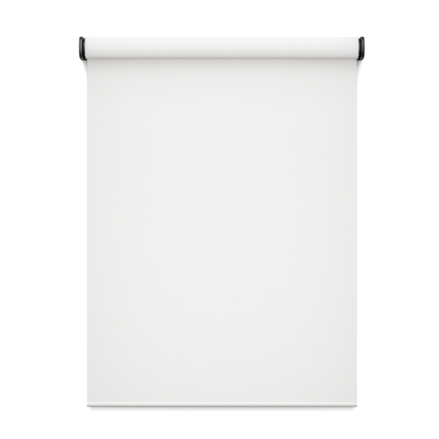 GE Smart Shade, Motorized Window Blind with Matter & Remote Control, Easy Install, Black Hardware, Translucent White Fabric, Quiet Operation, 38” Width, Adjustable Length, 1 Shade