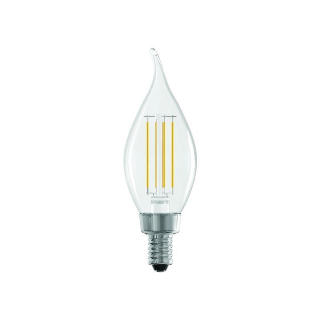 GE Reveal HD+ LED 60 Watt Replacement, Reveal, CA11 Deco - Candle Bulbs (3 Pack)