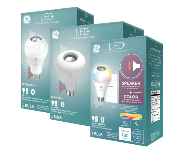 Bluetooth led light bulb speaker with remote control sales