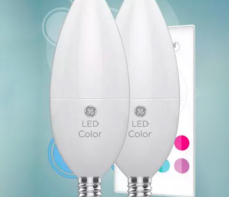 GE LED+ Bombillas que cambian de color, 18 colores y 5 modos de luz, n –  Digvice