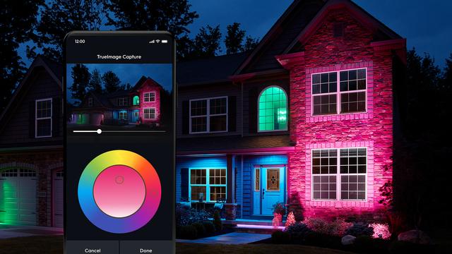 Full Color Front of home with App overlay