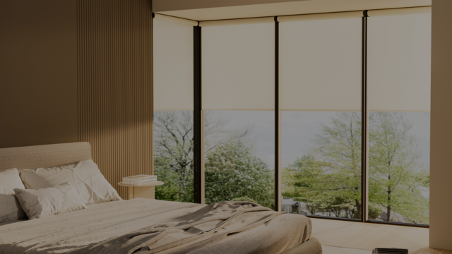 Translucent Shades with Gray overlay