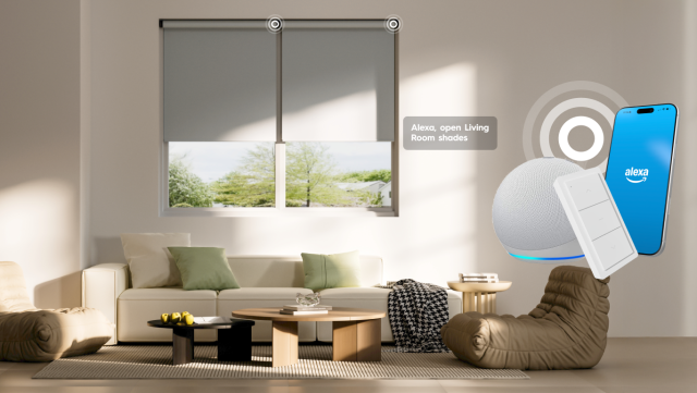 GE Smart Shades are matter compatible with your smart home device. 