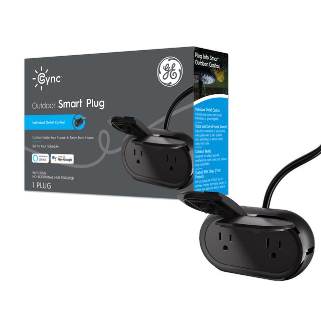 Front package of Cync Outdoor Smart Plug