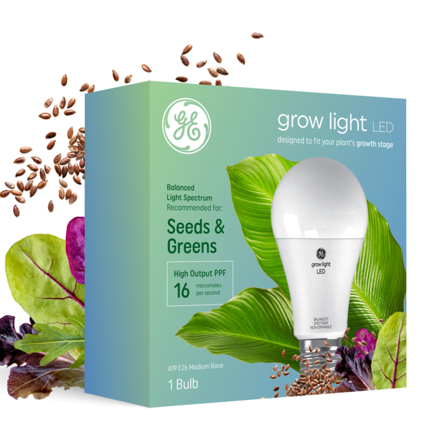Ge 32w balanced light spectrum led grow light on sale