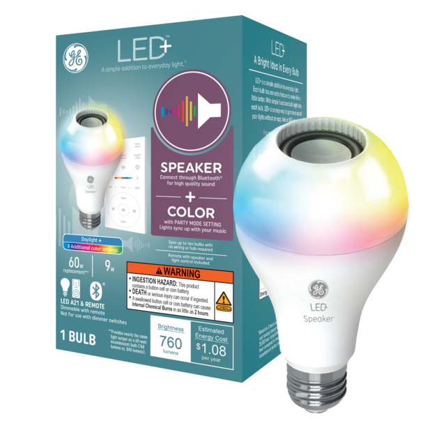 LED Speaker Light Bulb Bluetooth Light Bulb Speaker