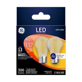 Ceiling Fan Light Bulb       : Ceiling Fan Light Bulbs Lamps Plus - General electric 4pk 60w long life incandescent chandelier light bulb white.