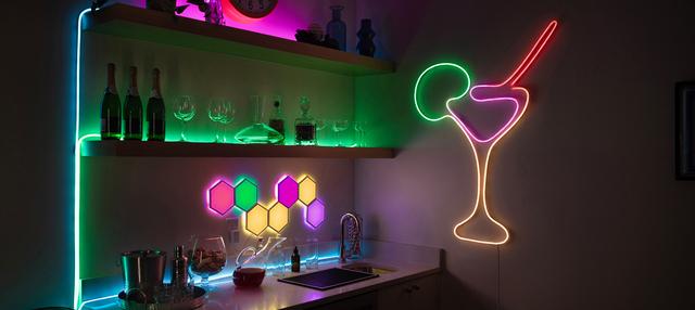 Dynamic Effects Hexagon Panels Bar