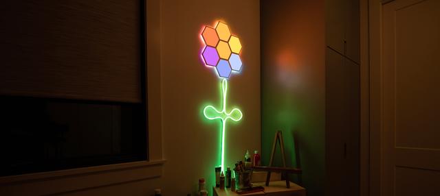 Dynamics Effects Hexagon Flower
